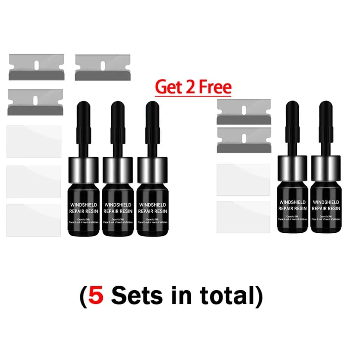 šCar glass window liquid nano repair kit