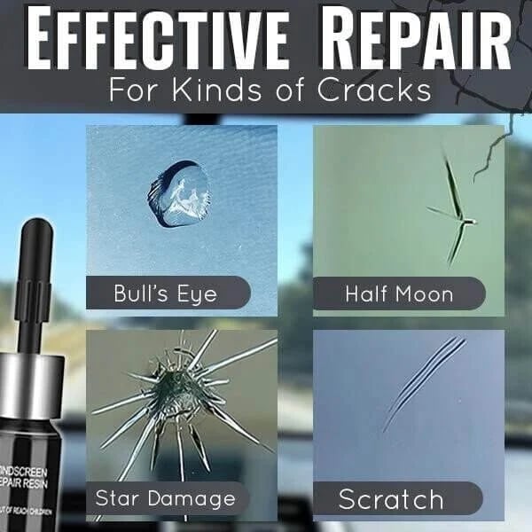 šCar glass window liquid nano repair kit