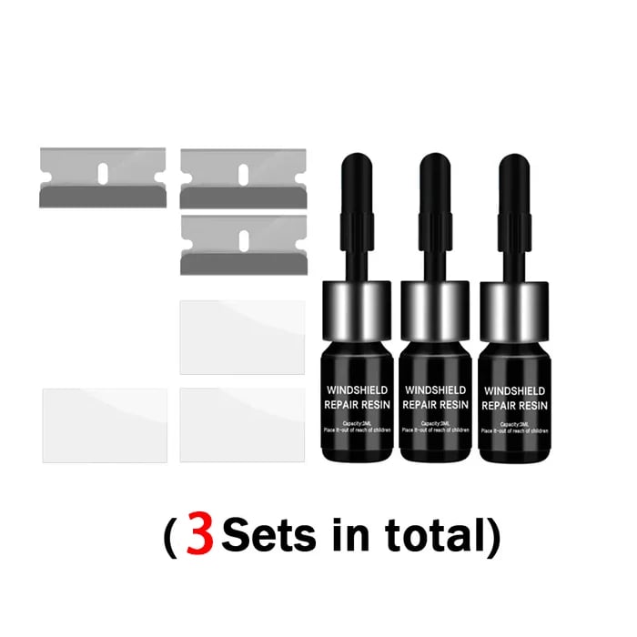 šCar glass window liquid nano repair kit