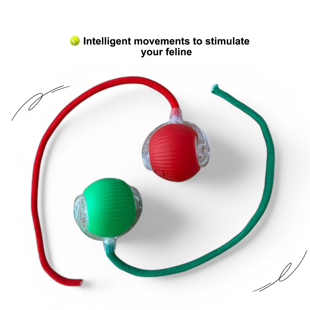 Magic Ball with Lights - Rechargeable, cat's favorite toy!