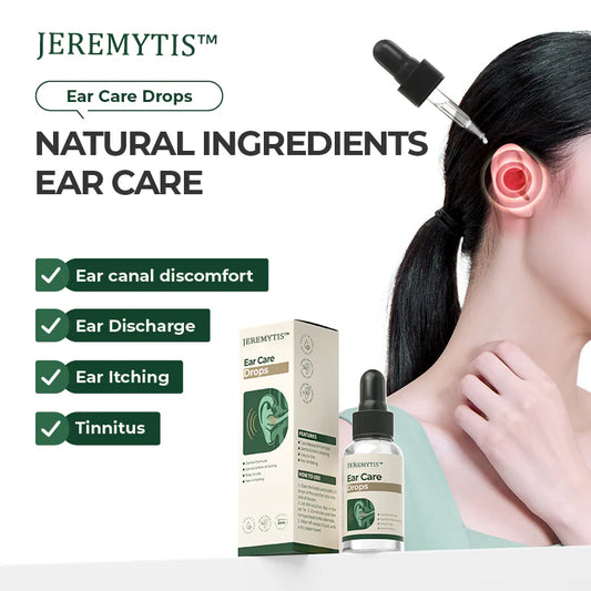 JEREMYTIS™ Ear Care Drops – Plant-Based Formula | FDA-Registered