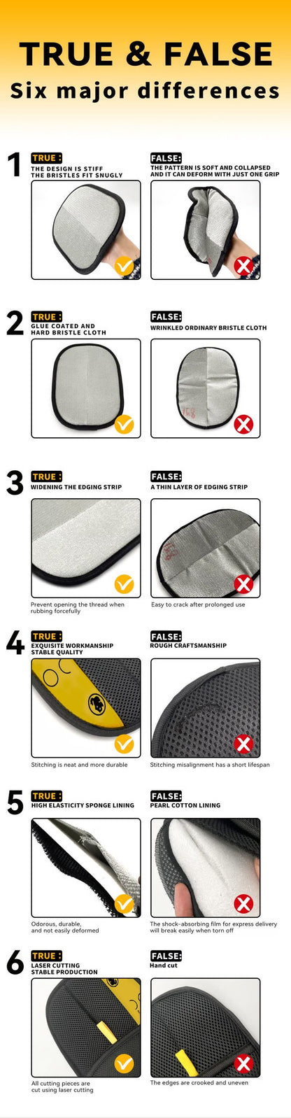 Last Day Promotion 49% OFF - Pet hair remover Electrostatic gloves