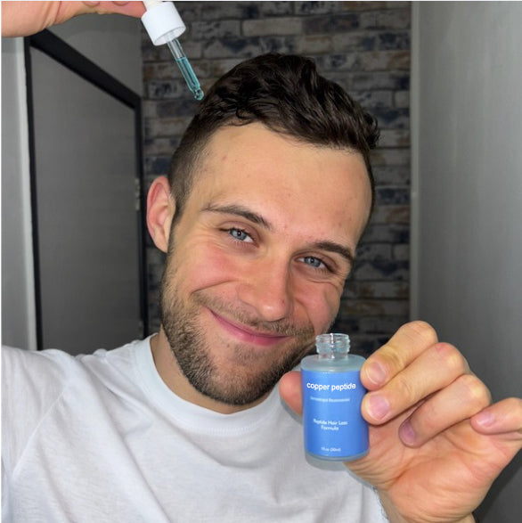 🔥Clinically Backed Hair Regrowth Ingredients Copper Peptide